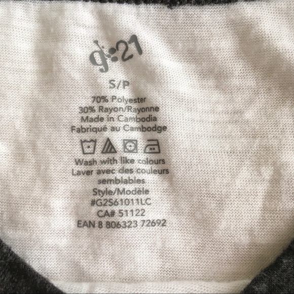 G21 Ringer Tee - Picture 2 of 2